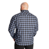 GASP PLAID SHIRT (Black/Blue)