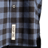 GASP PLAID SHIRT (Black/Blue)