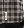 GASP PLAID SHIRT (Grey/Black)