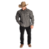 GASP PLAID SHIRT (Grey/Black)