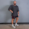 GASP Iron Tee (Dark Grey Melange)
