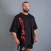 GASP Iron Tee (Black/Red)