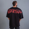 GASP Iron Tee (Black/Red)