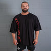 GASP Iron Tee (Black/Red)
