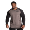 GASP Iron Camp Raglan LS (Grey/Black )
