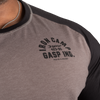 GASP Iron Camp Raglan LS (Grey/Black )