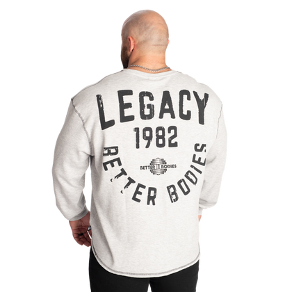BETTER BODIES LEGACY THERMAL L/S (Grey Melange)