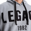 BETTER BODIES Legacy Hood Sweater (Light Grey Melange)