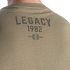 BETTER BODIES Legacy Iron Tee (Washed  Green)