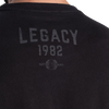 BETTER BODIES Legacy Iron Tee (Washed  Black)