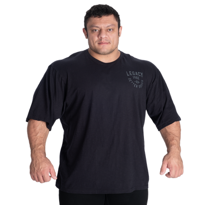 BETTER BODIES Legacy Slub Iron Tee (Washed Black)