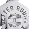 BETTER BODIES LEGACY STANDARD HOOD (Light Grey Melange)