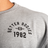 BETTER BODIES LEGACY SWEATER (Light Grey Melange) - ملابس رياضية