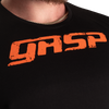 GASP LEGACY GYM TEE (Black/Flame)