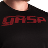 GASP LEGACY GYM TEE (Black/Red)