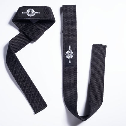 BB LIFTING STRAPS (Black/White) - ملحقات رياضية