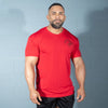 BETTER BODIES MESH STANDARD IRON TEE (Chili Red)