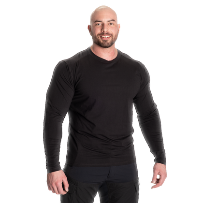 GASP MUSCLE Long Sleeve (Black) - ملابس رياضية