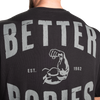 BETTER BODIES MUSCLE IRON THERMAL TEE (Asphalt)
