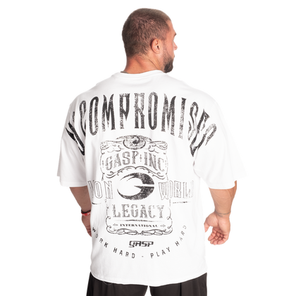 GASP NC IRON TEE (White)