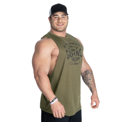 GASP Original Cut Out Tank (Army Green)