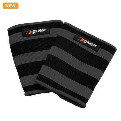 GASP KNEE WRAPS (Black/Grey)