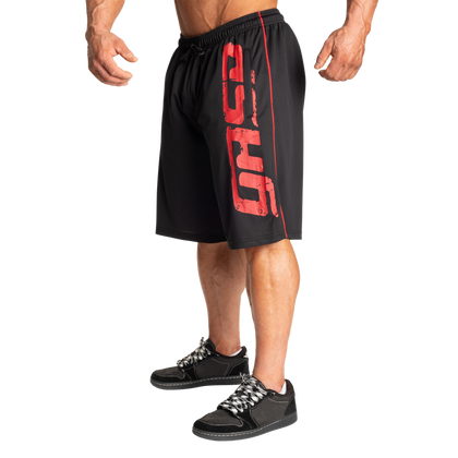 GASP PRO MESH SHORTS (Black/Red)