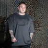 GASP Pump Cover Iron Tee (Dark Grey Melange)