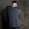GASP Pump Cover Iron Tee (Dark Grey Melange)