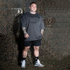 GASP Pump Cover Iron Tee (Dark Grey Melange)
