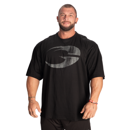 GASP PUMP COVER IRON TEE (Black/Grey)