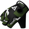 RDX F6 Fitness Gym Gloves - Black/Green