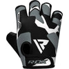 RDX F6 Fitness Gym Gloves - Black/Gray
