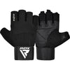 RDX Workout Gym Gloves W3 - Black