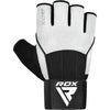 RDX Workout Gym Gloves W3 - White
