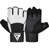 RDX Workout Gym Gloves W3 - White