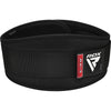 RDX X3 6.5 INCH Weightlifting Neoprene Gym Belt (Black)