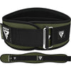 RDX X3 6.5 INCH Weightlifting Neoprene Gym Belt - (Army Green)