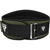 RDX X3 6.5 INCH Weightlifting Neoprene Gym Belt - (Army Green)