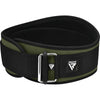 RDX X3 6.5 INCH Weightlifting Neoprene Gym Belt - (Army Green)