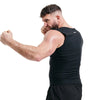 RDX Zippered Men Sweat Vest - (Black)