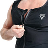 RDX Zippered Men Sweat Vest - (Black)