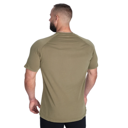 BETTER BODIES Raglan Classic Tee (Washed Green)