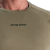 BETTER BODIES Raglan Classic Tee (Washed Green)