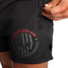 R1 MESH SHORTS (Black/Red) - ملابس رياضية