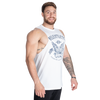 BETTER BODIES RELENTLESS CUT OUT TANK (White/Blue)