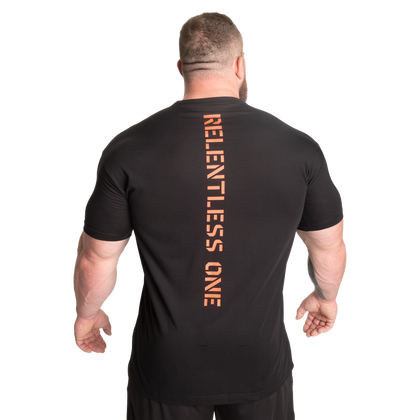 RELENTLESS ONE TEE (Black/Flame) - ملابس رياضية