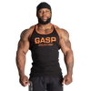 GASP Ribbed T-back (Black/Flame)