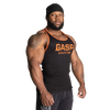 GASP Ribbed T-back (Black/Flame)