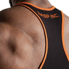 GASP Ribbed T-back (Black/Flame)